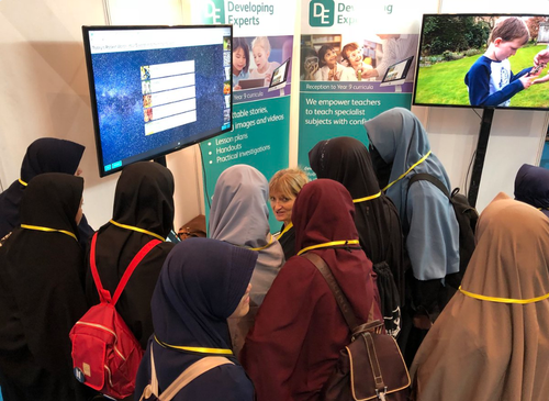 Developing Experts Exhibit in Indonesia